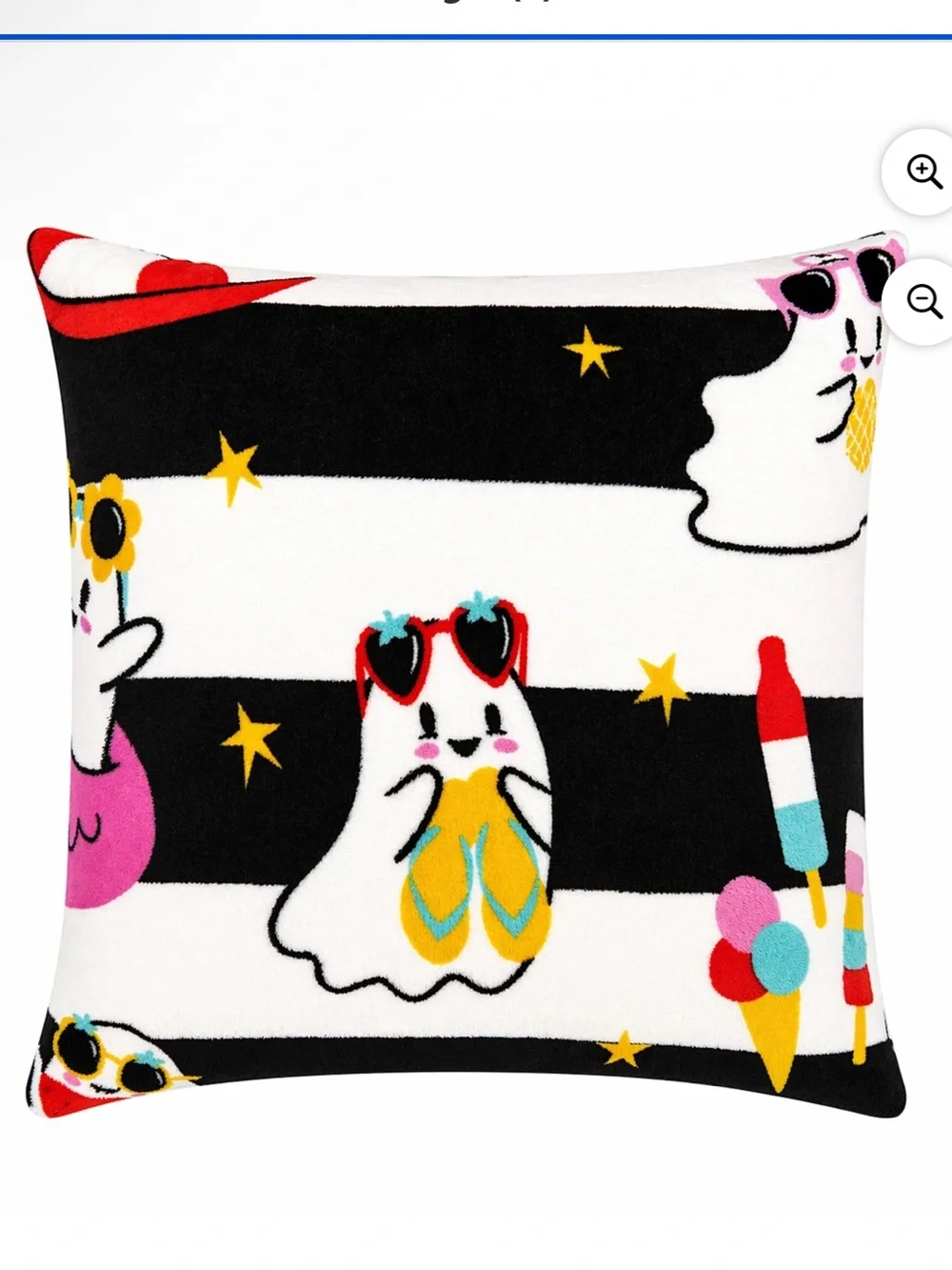 Summerween Pillow & Blanket Matching Set - Nautical Ghost